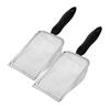 Kisangel 2-Piece Stainless Steel Cat Litter Scoop Set with Slotted, Fine-Mesh Design view 1