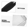 Kisangel 2-Piece Stainless Steel Cat Litter Scoop Set with Slotted, Fine-Mesh Design view 3