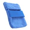 Blue Velvet and Nylon Beach Sand Removal Glove view 1
