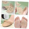 FRCOLOR 3 Pairs Women's Gel and Jp Velvet Forefoot Pads, Self-Adhesive Anti-Slip Insoles for High Heels view 2