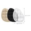 FRCOLOR 3 Pairs Women's Gel and Jp Velvet Forefoot Pads, Self-Adhesive Anti-Slip Insoles for High Heels view 3