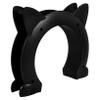 Medium Cat Flap for Indoor Use, Cat-Shaped Pet Door view 1