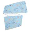 FRCOLOR Adult Washable Clothing Protector for Eating, Polyester Bib with Snap Closure for Elderly Women view 1