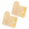 PERSELOSO 1-Set Plastic Safety Latches for Baby Beds and Safety Gates view 1