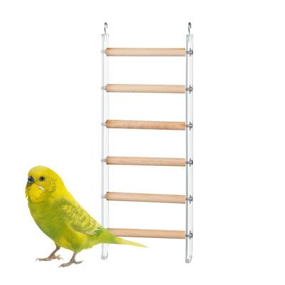 Bird Ladder for Cages - Climbing Toy with 360° Rotating Hook