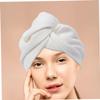 VICASKY 2-Piece Microfiber Hair Turban Towels for Wet Hair view 4