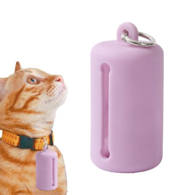 Reusable Dog Poop Bag Holder with Lock, 3.94 x 1.89 x 1.89 in
