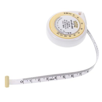 Retractable Body Measuring Tape for BMI, Waist and Arm Measurements