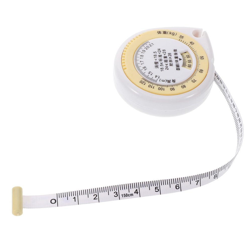 Retractable Body Measuring Tape for BMI, Waist and Arm Measurements