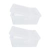 COLLBATH Reptile Feeding Boxes with Ventilation, Stackable, 2-Pack, PP view 1