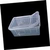 COLLBATH Reptile Feeding Boxes with Ventilation, Stackable, 2-Pack, PP view 2
