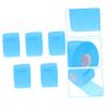 Disposable Neck Paper for Hair Salons, 5 Rolls of Blue Paper view 2