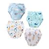 VICASKY Reusable Cotton Training Pants, Breathable and Washable, 4-Pack, for Babies and Toddlers 6–12 kg view 1