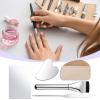 Makeup Mixing Tool, Stainless Steel Makeup Mixing Palette Set view 3