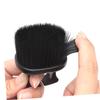 Barber Brush with Ring Design, 2-Piece Set, PP and Nylon, Black view 2
