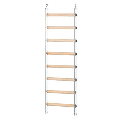 Bird Cage Ladder with 360° Rotating Hook