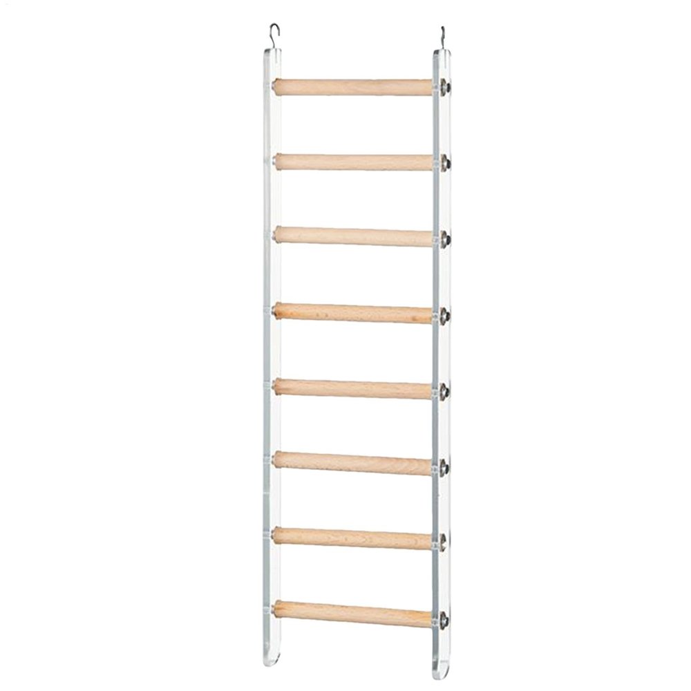 Bird Cage Ladder with 360° Rotating Hook