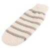 3-Pack Double-Sided Flax Body Exfoliating Gloves, Beige view 1