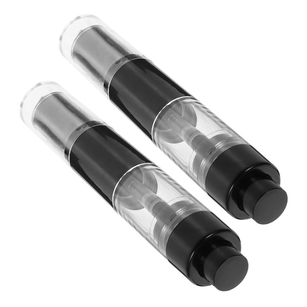 Retractable Powder Makeup Brush with Refill Bottle