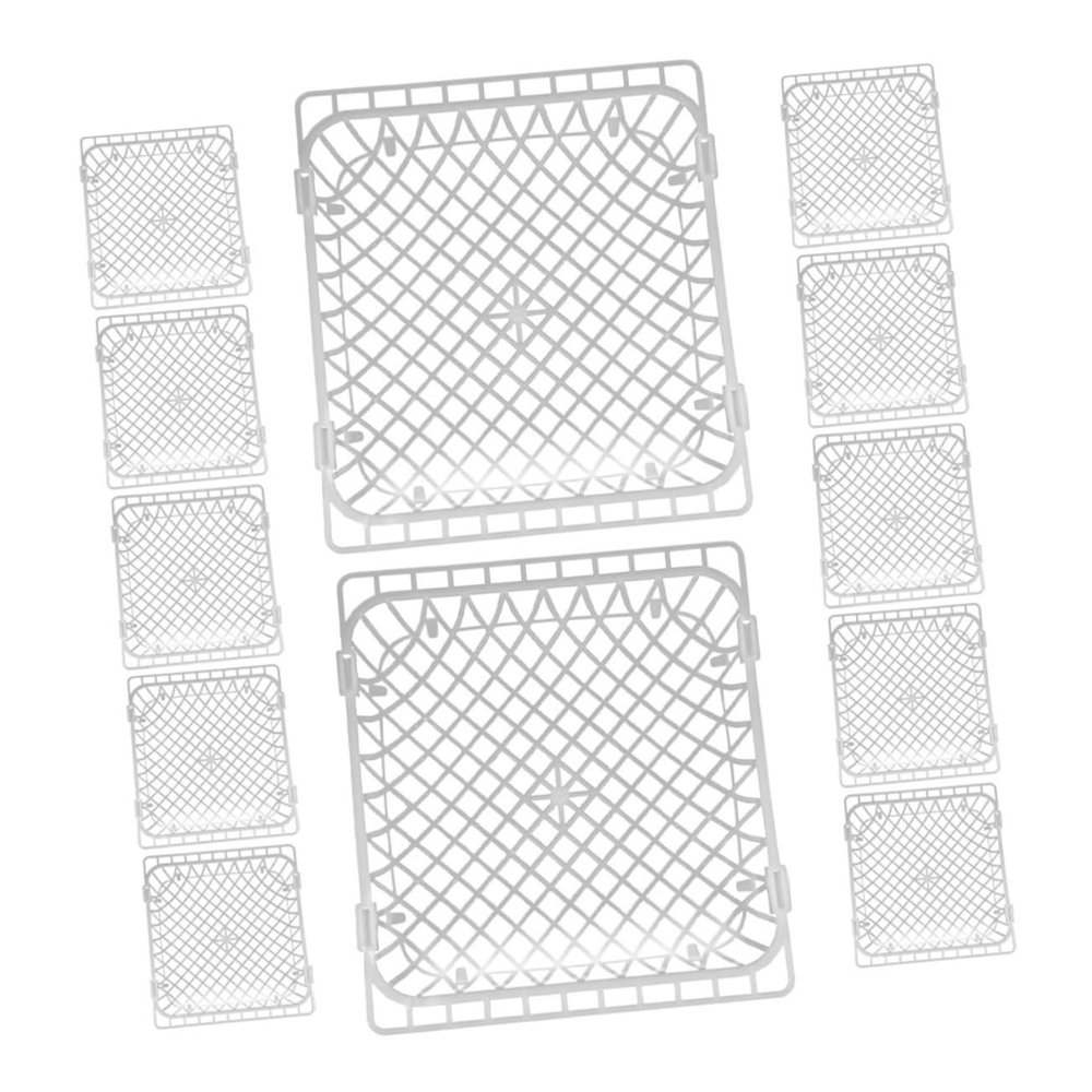 CORHAD 12-Piece Plastic Pigeon Nest Set