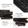 Brazilian Remy Human Hair Extensions, Loose Wave Bundles with 4x4 Closure view 3