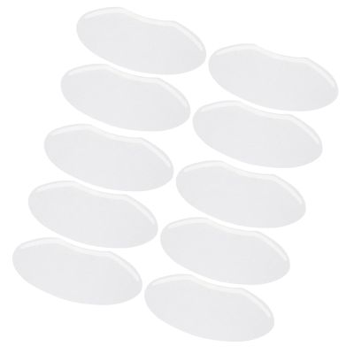 Beavorty Disposable Haircut Face Shields, 50 Count, White PET, for Bang Trims