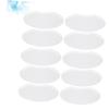 Beavorty Disposable Haircut Face Shields, 50 Count, White PET, for Bang Trims view 3