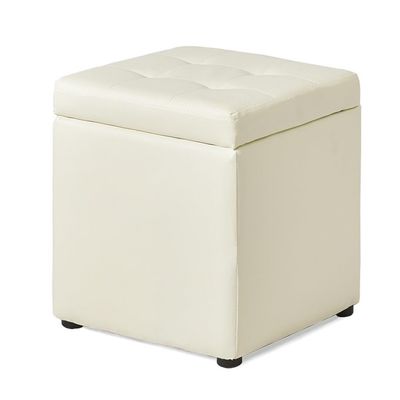 WQZzjm Shoe-Changing Storage Ottoman, Small (30 cm)