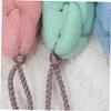 minkissy 3-Piece Back Scrubber Towels, Soft and Durable Body Exfoliators for Showering, Random Colors view 4