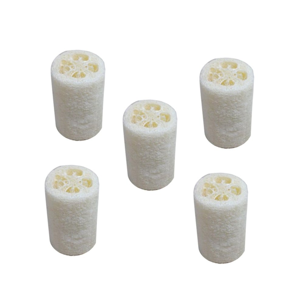 minkissy 5-Piece Loofah Sponge Set for Bath and Shower