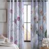 Blackout Curtains, 3D Orchid Water-Splash Print, Eyelet, 2-Piece Set, H166 x W75 cm view 2