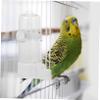 Hemobllo Automatic Water Dispenser for Parrots, Durable Plastic Bird-Cage Waterer for Budgies, Cockatiels, Rabbits, and Pets view 4