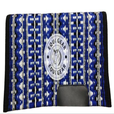 EQUIEMPRESS Western Show Saddle Pad in New Zealand Wool, Top Wool Pad Sensor Flex, Adjustable, A-366 (34" x 36")