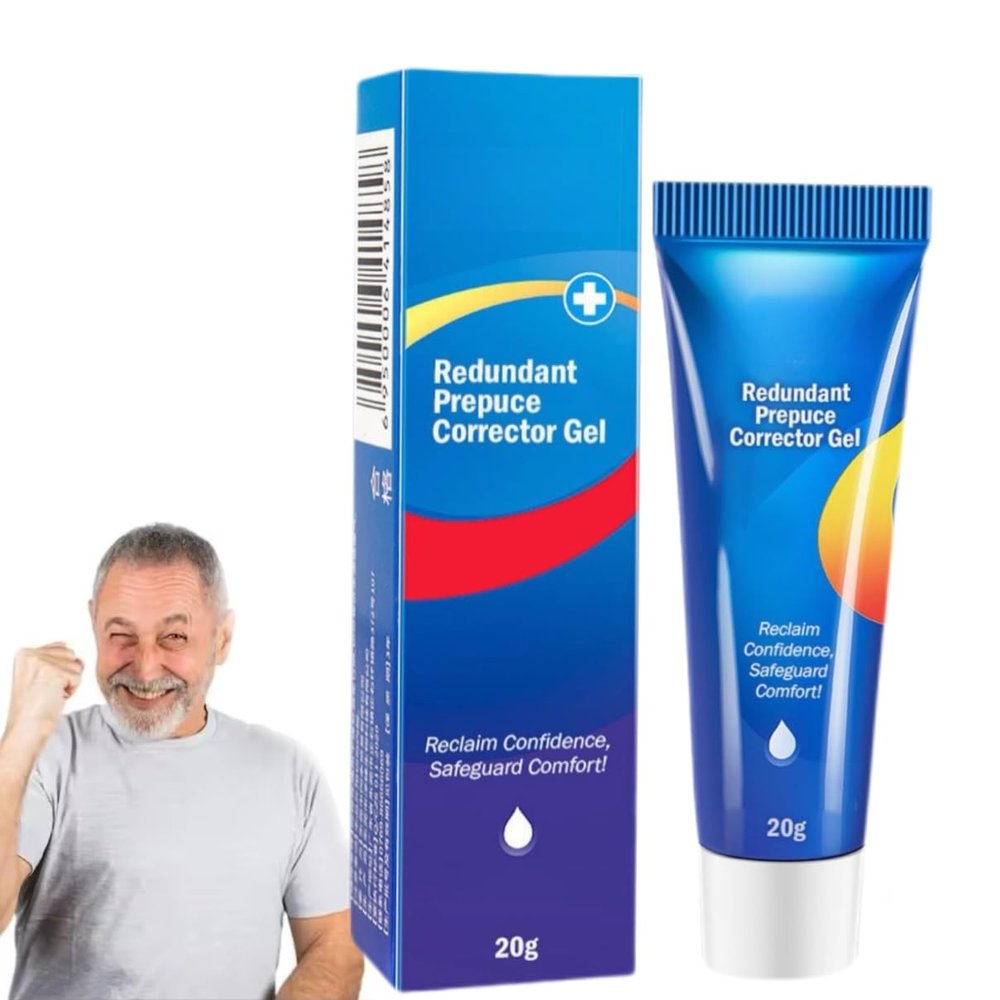 Foreskin Gel, Phimosis Cream for Adults, Natural Foreskin Gel, Fast and Gentle Action (1 Piece)