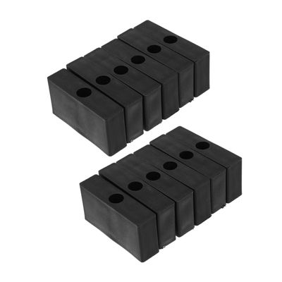 OFFIGAM 20-Pack Black Nylon Window Sash Locks for Windows and Doors, Child Safety, Durable and Easy to Store
