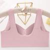SRZYMJ Women's Wireless Push-Up Sports Bra with Strong Support view 2