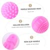 SEWOART Rubber Ball Massage Hammer with Ergonomic Handle for Back, Shoulder and Neck Massage view 3