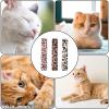 Catnip Pillow for Cats, Soft Plush Chew Toy with Leopard Print view 4