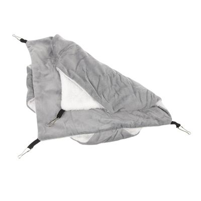 Toddmomy Comfortable Double-Layer Pet Hammock Made of Lint for Hamsters