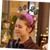 FOYTOKI New Year's Headband with Glitter Stars view 3