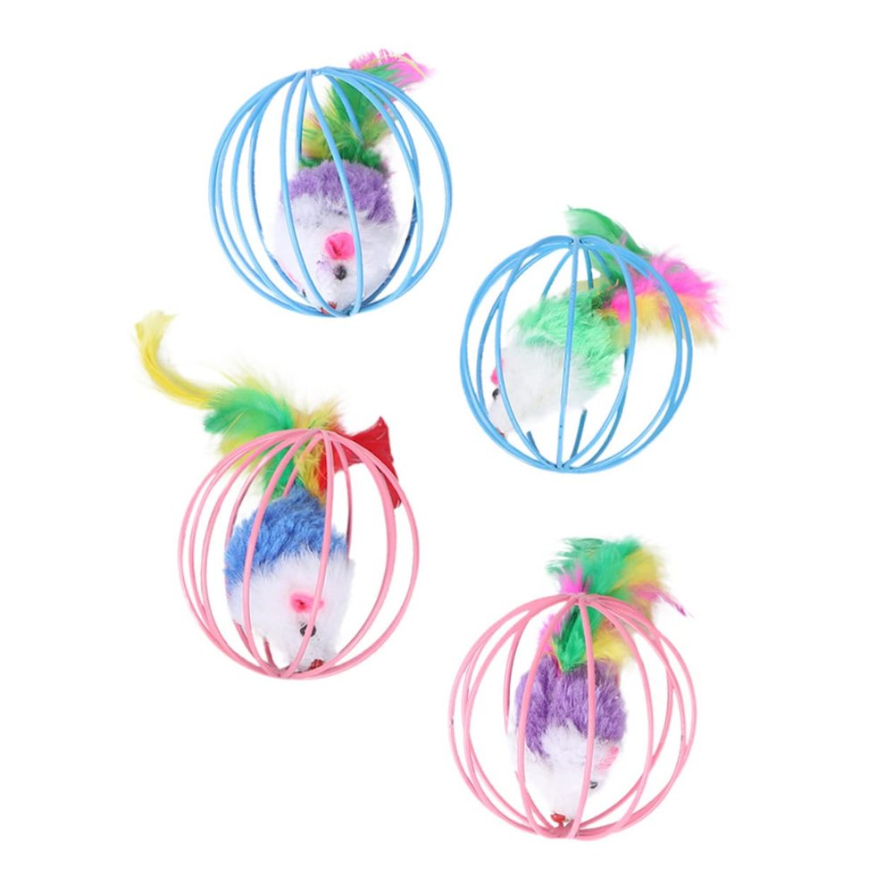 Mipcase 4-Piece Cat Toy Set