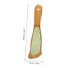 VICASKY Manual Foot File with Bamboo Handle, Portable Pedicure File for Callus Removal and Exfoliation view 2
