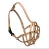 L&J Pets UK Lightweight Leather Muzzle for Chow Chow and Similar Breeds (CH2, Natural) view 4