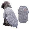 Soft Warm Winter Dog Sweater, Gray, XS view 2