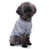Soft Warm Winter Dog Sweater, Gray, XS view 3