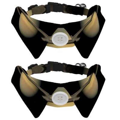 Adjustable Bow Tie for Cats and Dogs, 2 Pieces