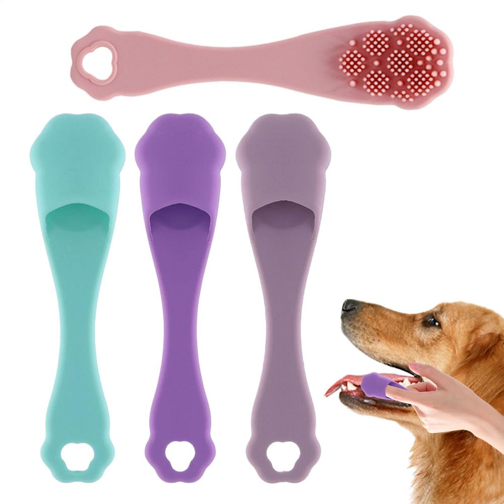 DzpKrka Cat Finger Toothbrush