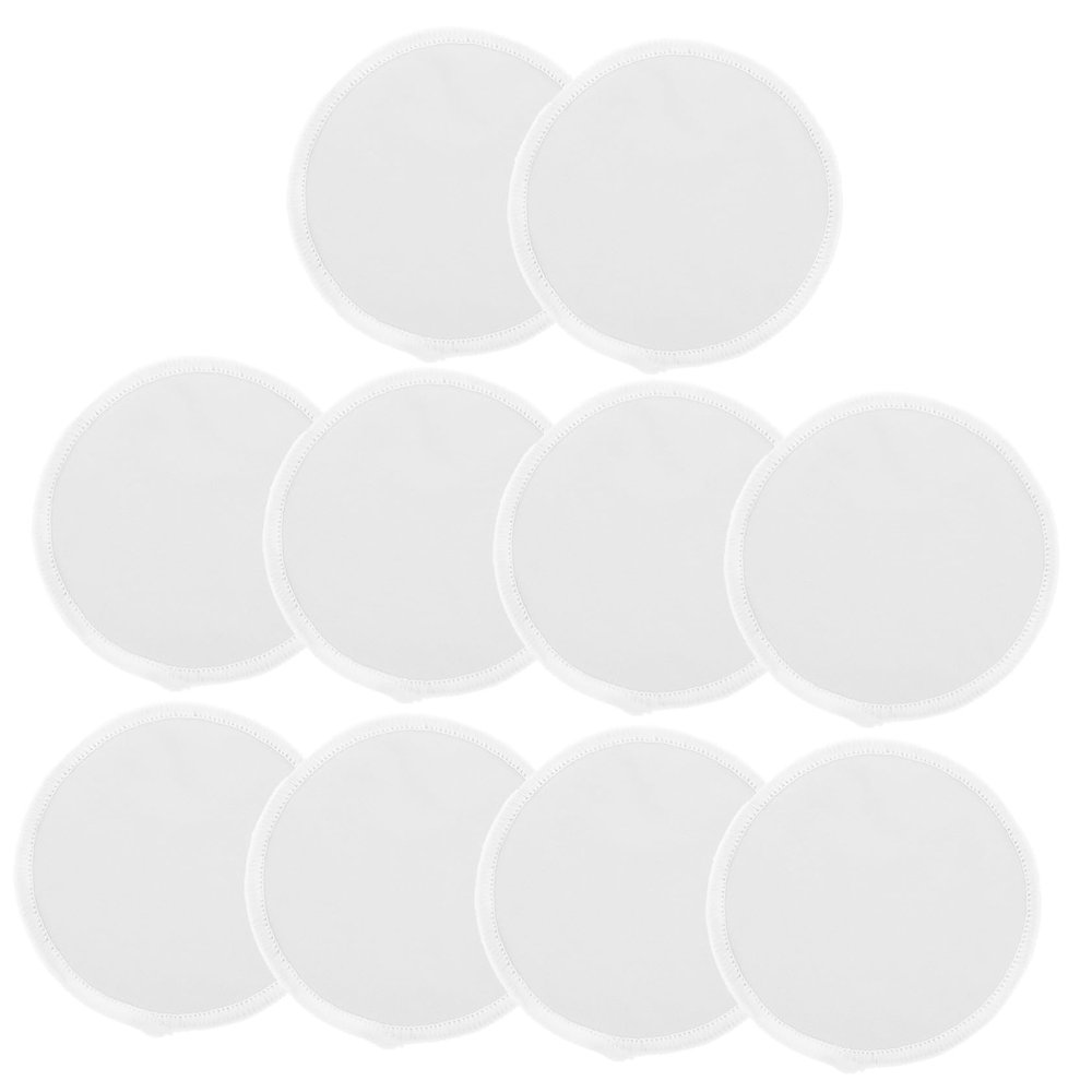 Healeved 10-Piece Reusable Nursing Pads, Washable, Breathable, and Absorbent
