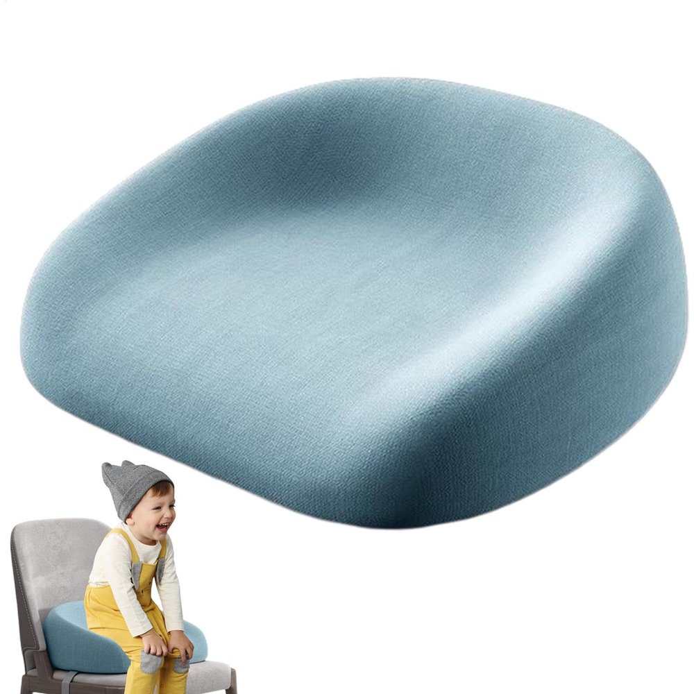 Removable Portable Booster Cushion for Kitchen Chairs