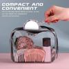 FengQingHuaGG Small Hand Mirror, Compact Travel Makeup Mirror for Travel, Camping, and Everyday Use (Purple) view 4